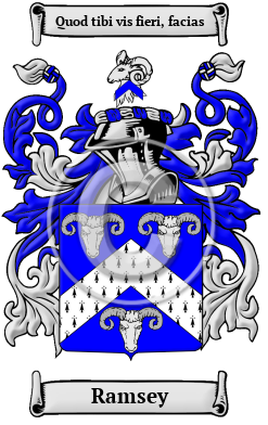 Ramsey Family Crest Download (JPG) Heritage Series - 600 DPI