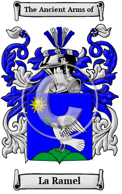 La Ramel Family Crest/Coat of Arms