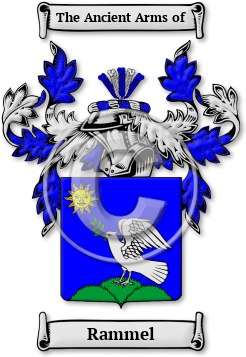 Rammel Family Crest Download (jpg) Legacy Series - 150 DPI