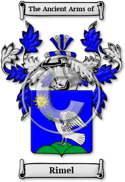 Rimel Family Crest Download (jpg) Legacy Series - 150 DPI