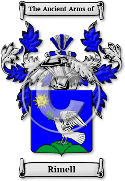 Rimell Family Crest Download (jpg) Legacy Series - 150 DPI