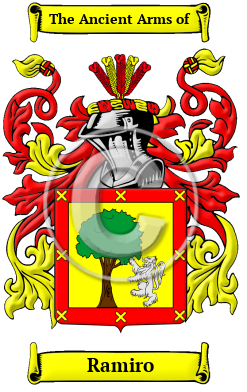 Ramiro Family Crest Download (JPG) Heritage Series - 600 DPI