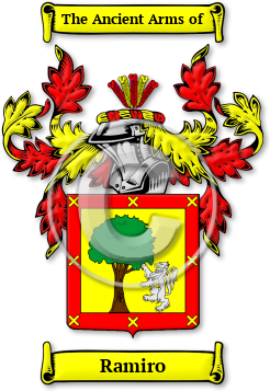 Ramiro Family Crest Download (jpg) Legacy Series - 150 DPI