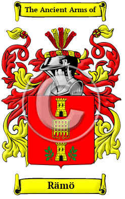 Rämö Family Crest Download (JPG) Heritage Series - 300 DPI