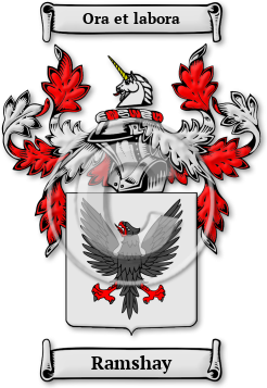 Ramshay Family Crest Download (jpg) Legacy Series - 150 DPI