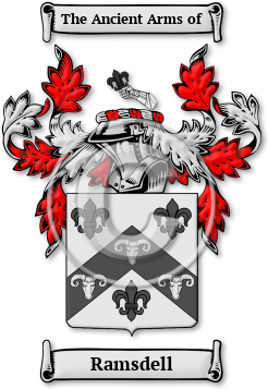 Ramsdell Family Crest Download (jpg) Legacy Series - 150 DPI
