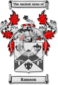 Ramson Family Crest Download (jpg) Legacy Series - 150 DPI