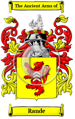 Rande Family Crest Download (JPG) Heritage Series - 600 DPI
