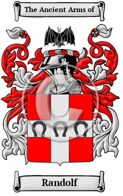 Randolf Family Crest Download (jpg) Heritage Series - 150 DPI