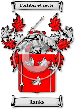 Ranks Family Crest Download (JPG) Legacy Series - 600 DPI