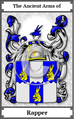 Rapper Family Crest Download (JPG)  Book Plated - 150 DPI