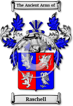 Raschell Family Crest Download (JPG) Legacy Series - 600 DPI