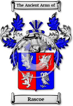Rascoe Family Crest Download (jpg) Legacy Series - 150 DPI