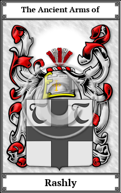 Rashly Family Crest Download (JPG) Book Plated - 600 DPI