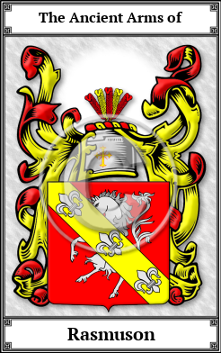 Rasmuson Family Crest Download (JPG) Book Plated - 600 DPI