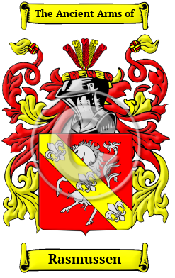 Rasmussen Family Crest Download (JPG) Heritage Series - 600 DPI