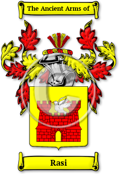 Rasi Family Crest Download (jpg) Legacy Series - 150 DPI