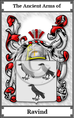 Ravind Family Crest Download (JPG)  Book Plated - 150 DPI