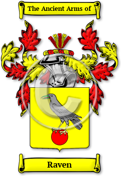 Raven Family Crest Download (jpg) Legacy Series - 150 DPI