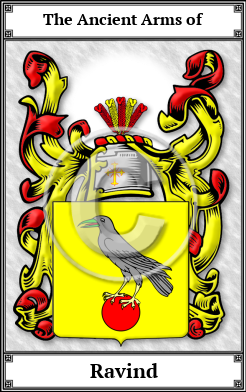 Ravind Family Crest Download (JPG)  Book Plated - 150 DPI