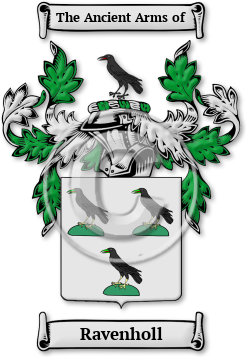 Ravenholl Family Crest Download (jpg) Legacy Series - 150 DPI