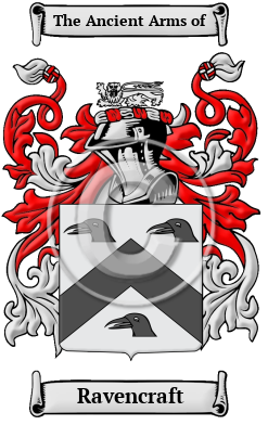 Ravencraft Family Crest Download (jpg) Heritage Series - 150 DPI