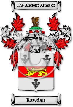 Rawdan Family Crest Download (JPG) Legacy Series - 600 DPI