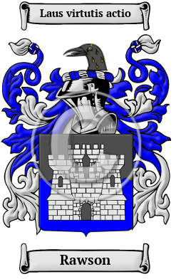 Rawson Family Crest/Coat of Arms