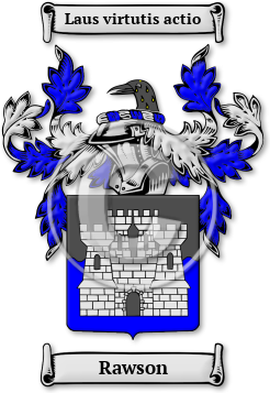 Rawson Family Crest Download (JPG) Legacy Series - 600 DPI