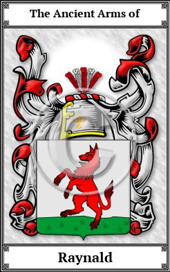 Raynald Family Crest Download (JPG) Book Plated - 600 DPI