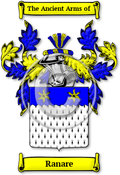Ranare Family Crest Download (JPG) Legacy Series - 600 DPI