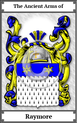 Raymore Family Crest Download (JPG)  Book Plated - 150 DPI