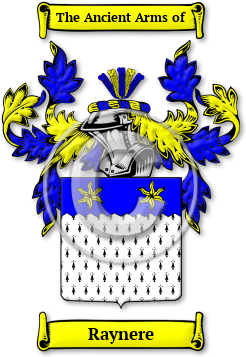 Raynere Family Crest Download (jpg) Legacy Series - 150 DPI