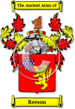 Reeson Family Crest Download (JPG) Legacy Series - 600 DPI