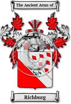 Richburg Family Crest Download (jpg) Legacy Series - 150 DPI
