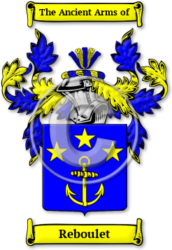 Reboulet Family Crest Download (jpg) Legacy Series - 150 DPI