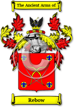 Rebow Family Crest Download (jpg) Legacy Series - 150 DPI