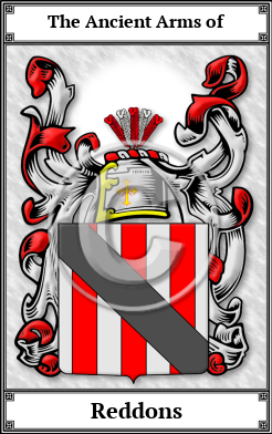 Reddons Family Crest Download (JPG)  Book Plated - 150 DPI