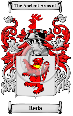 Reda Family Crest/Coat of Arms