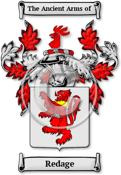 Redage Family Crest Download (JPG) Legacy Series - 600 DPI