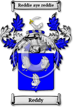 Reddy Family Crest Download (jpg) Legacy Series - 150 DPI