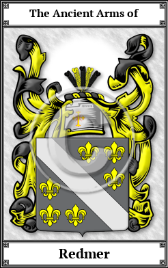 Redmer Family Crest Download (JPG)  Book Plated - 150 DPI