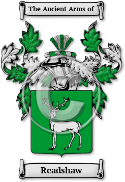 Readshaw Family Crest Download (jpg) Legacy Series - 150 DPI