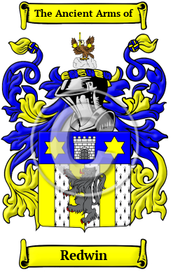 Redwin Family Crest Download (jpg) Heritage Series - 150 DPI