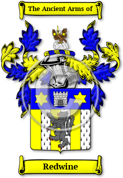 Redwine Family Crest Download (JPG) Legacy Series - 600 DPI