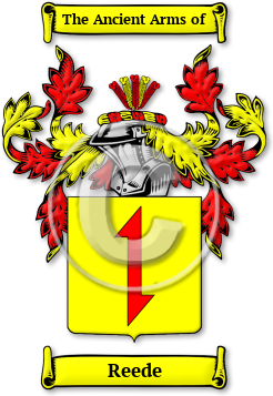 Reede Family Crest Download (JPG) Legacy Series - 600 DPI