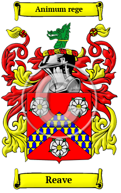 Reave Family Crest Download (JPG) Heritage Series - 600 DPI