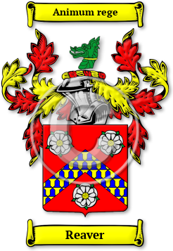 Reaver Family Crest Download (jpg) Legacy Series - 150 DPI