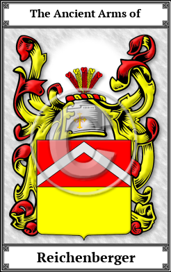 Reichenberger Family Crest Download (JPG)  Book Plated - 150 DPI