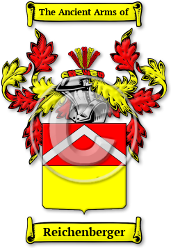 Reichenberger Family Crest Download (jpg) Legacy Series - 150 DPI